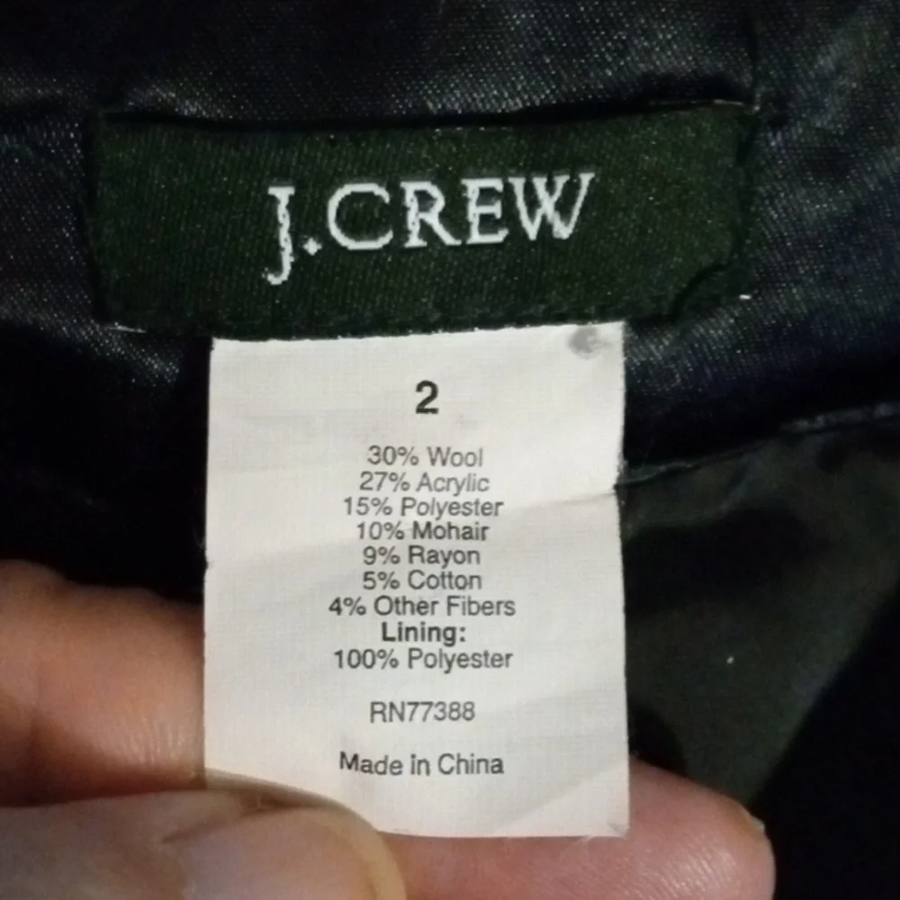 J Crew Wool Blend Pencil Skirt 2